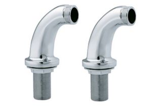 Уголки Boheme Brillante на борт ванны хром 618